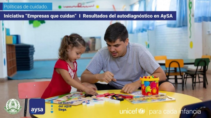 AySA trabaja en conjunto con UNICEF